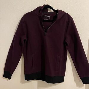 Express Men's Maroon Sweater